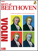 BEST OF BEETHOVEN VIOLIN BK/CD cover